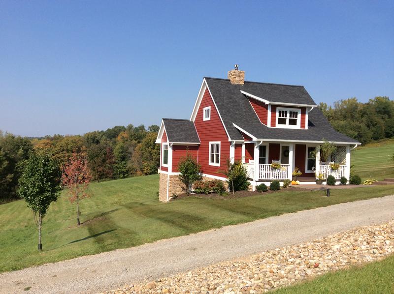 to Red Cottage Hideaway Skyview Cottage Holmes County Cabins